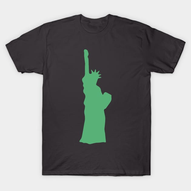 Statue Of Liberty T-Shirt by CreativeWorld96